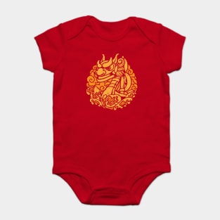 King of Red Lions Baby Bodysuit